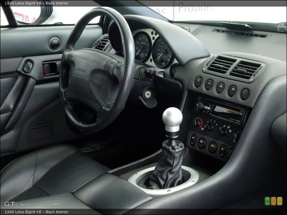 Black Interior Photo for the 1999 Lotus Esprit V8 #60227743