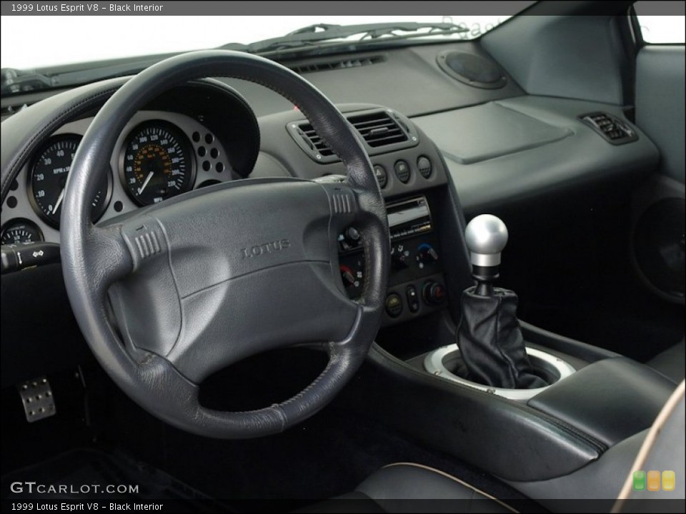 Black Interior Dashboard for the 1999 Lotus Esprit V8 #60227749