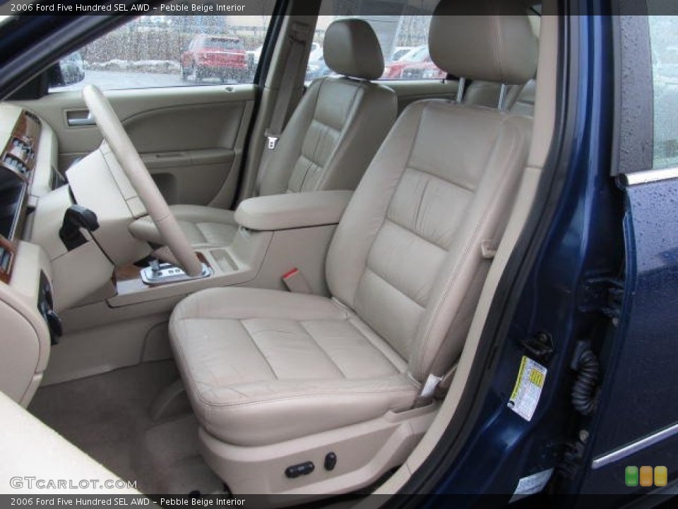 Pebble Beige Interior Photo for the 2006 Ford Five Hundred SEL AWD #60229369