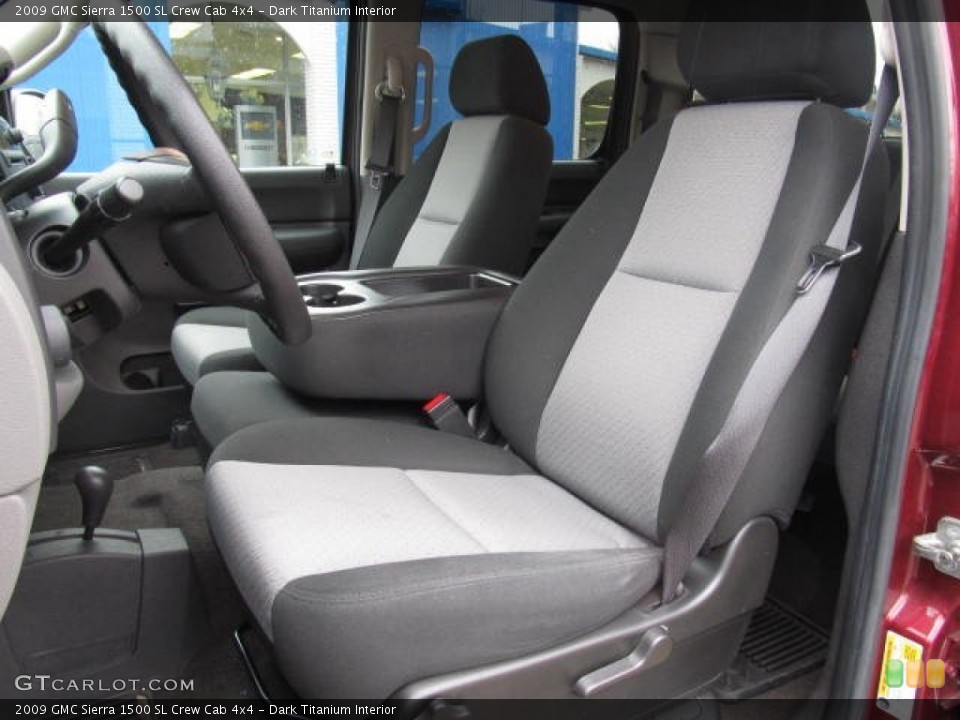 Dark Titanium Interior Photo for the 2009 GMC Sierra 1500 SL Crew Cab 4x4 #60234618