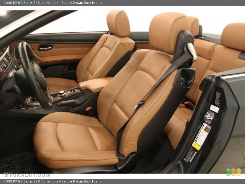 Saddle Brown/Black Interior Photo for the 2008 BMW 3 Series 328i Convertible #60238033