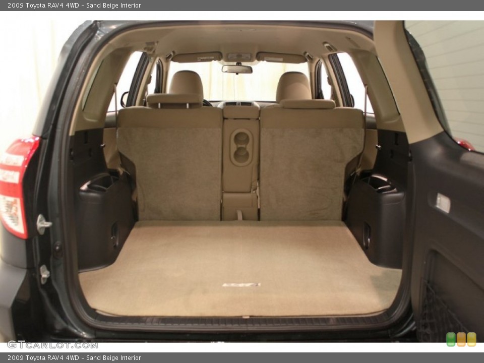 Sand Beige Interior Trunk for the 2009 Toyota RAV4 4WD #60239149