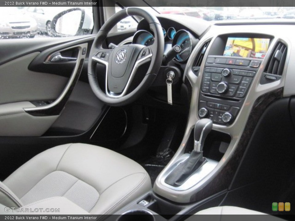 Medium Titanium Interior Dashboard for the 2012 Buick Verano FWD #60241288