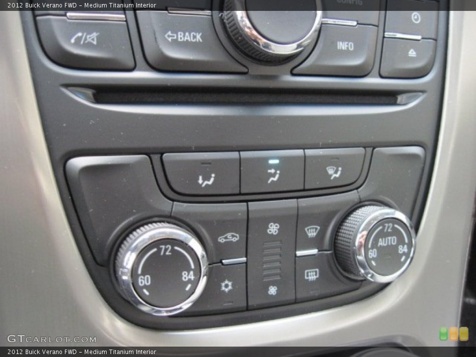 Medium Titanium Interior Controls for the 2012 Buick Verano FWD #60241373