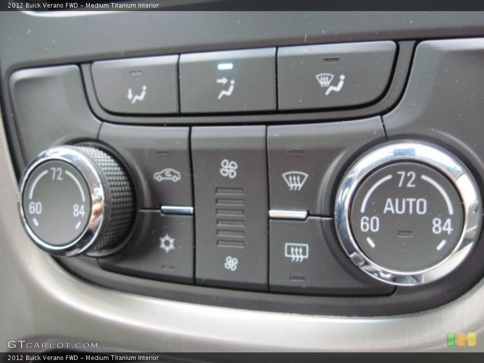 Medium Titanium Interior Controls for the 2012 Buick Verano FWD #60241379