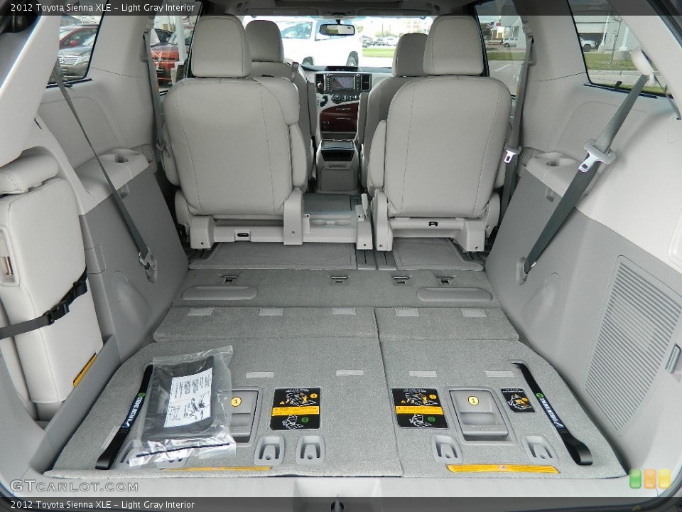 Light Gray Interior Trunk for the 2012 Toyota Sienna XLE #60242380