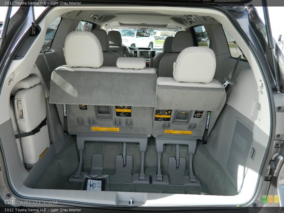 Light Gray Interior Trunk for the 2012 Toyota Sienna XLE #60242389