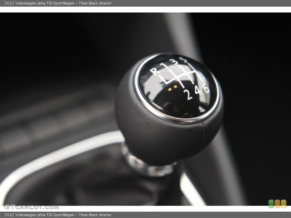 Titan Black Interior Transmission for the 2012 Volkswagen Jetta TDI SportWagen #60242806