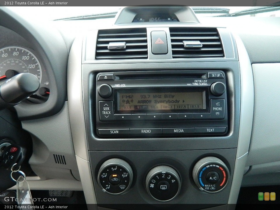 Ash Interior Controls for the 2012 Toyota Corolla LE #60243301