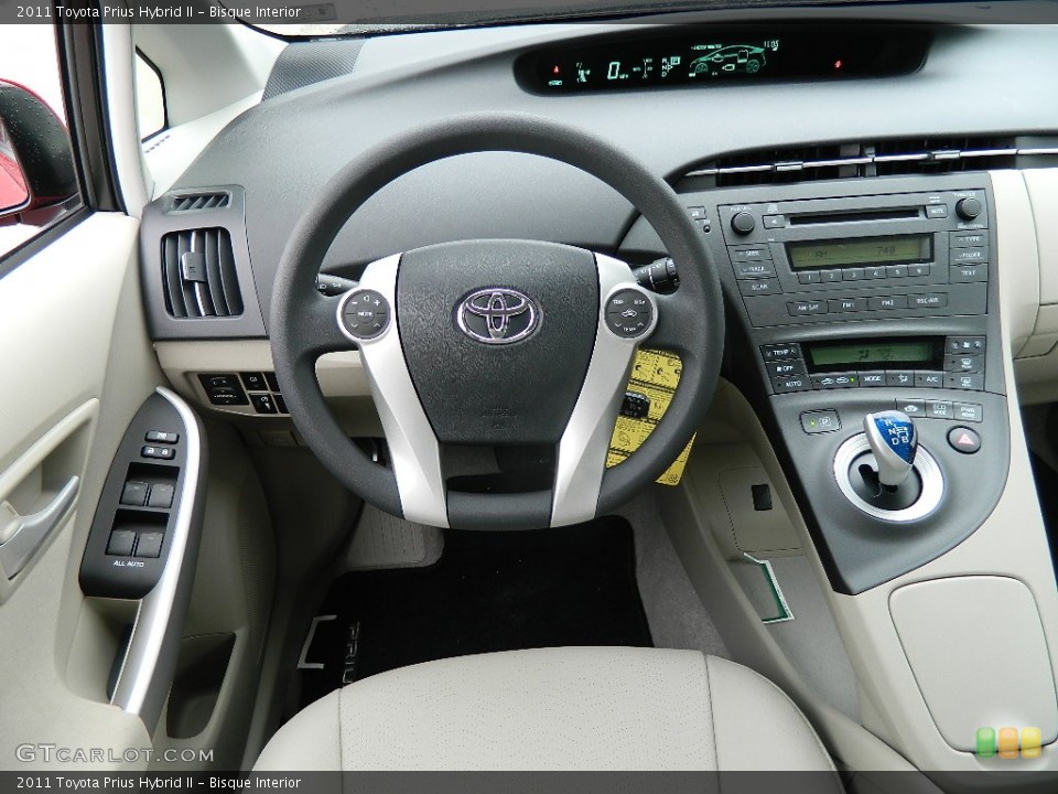 Bisque Interior Dashboard for the 2011 Toyota Prius Hybrid II #60244009
