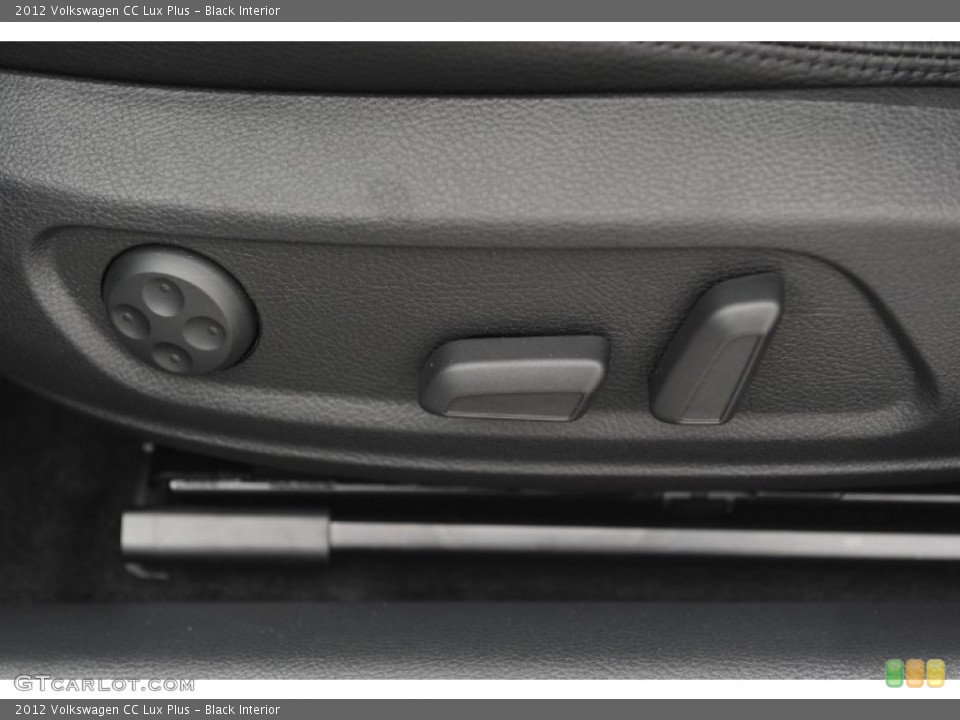 Black Interior Controls for the 2012 Volkswagen CC Lux Plus #60245122