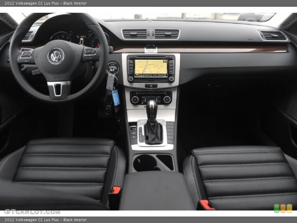 Black Interior Dashboard for the 2012 Volkswagen CC Lux Plus #60245179