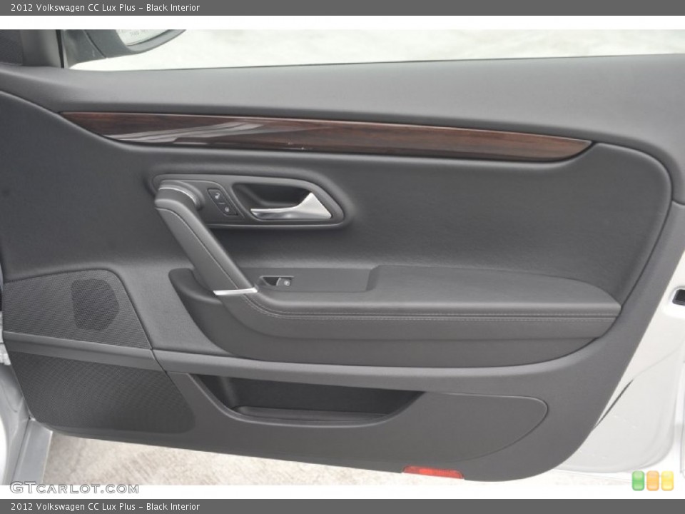 Black Interior Door Panel for the 2012 Volkswagen CC Lux Plus #60245216