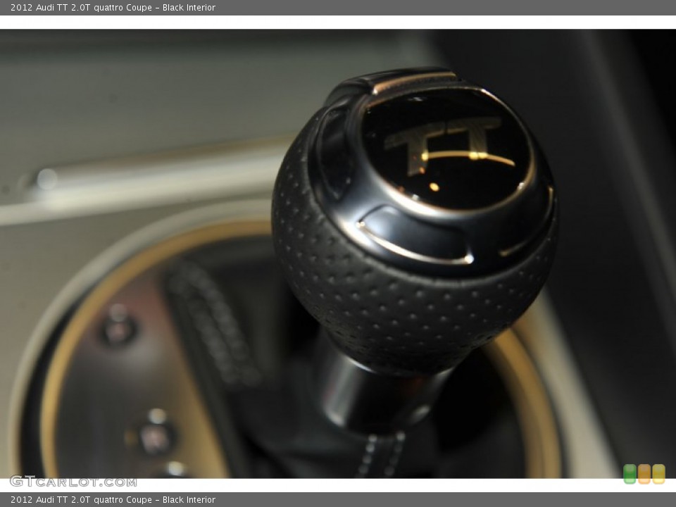 Black Interior Transmission for the 2012 Audi TT 2.0T quattro Coupe #60245912