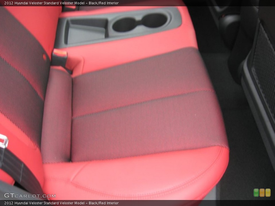 Black/Red Interior Photo for the 2012 Hyundai Veloster  #60247253