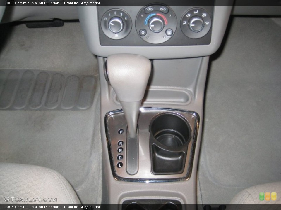 Titanium Gray Interior Transmission for the 2006 Chevrolet Malibu LS Sedan #60247907