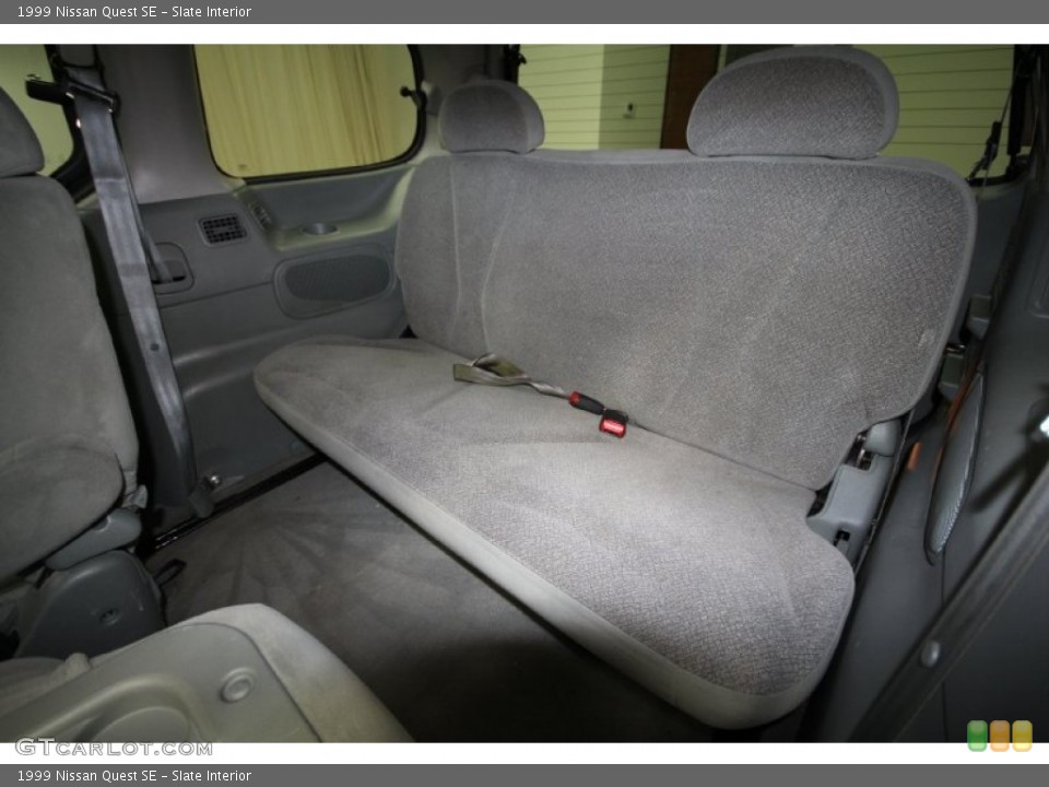 Slate Interior Rear Seat for the 1999 Nissan Quest SE #60249916