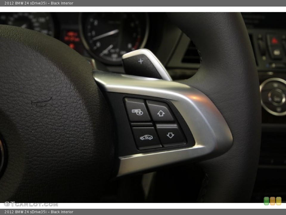 Black Interior Controls for the 2012 BMW Z4 sDrive35i #60251231