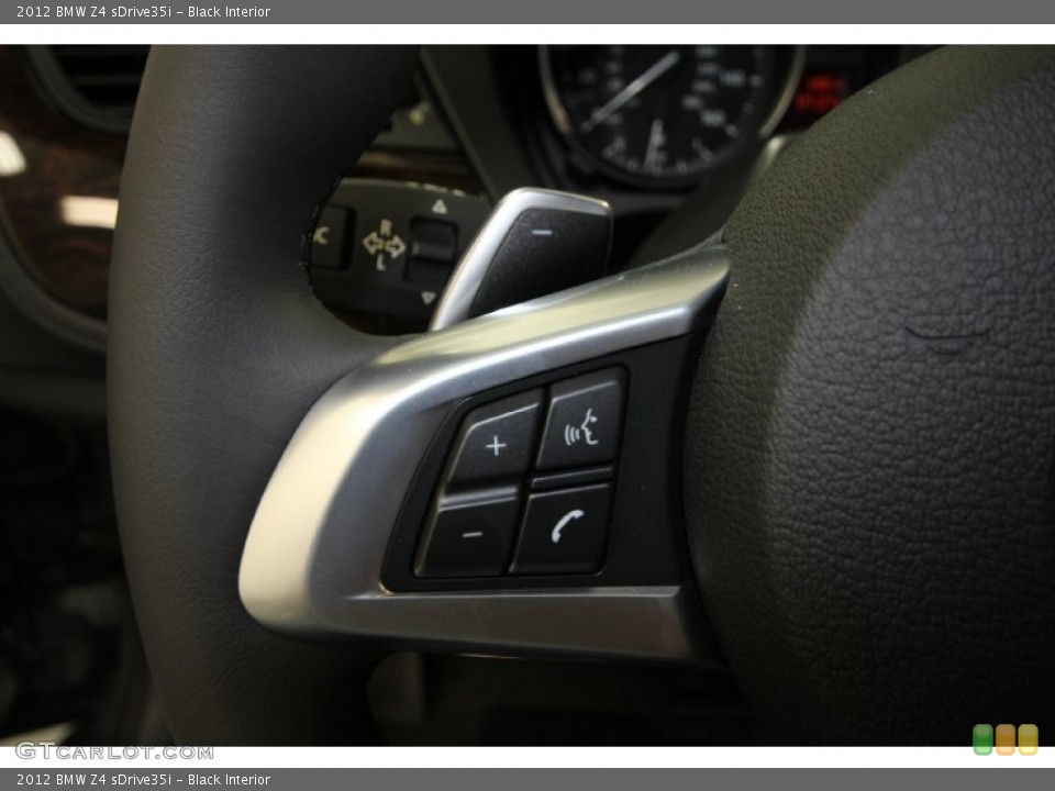 Black Interior Controls for the 2012 BMW Z4 sDrive35i #60251240