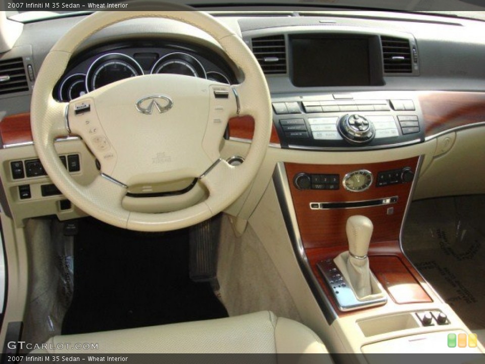 Wheat Interior Dashboard for the 2007 Infiniti M 35 Sedan #60251483