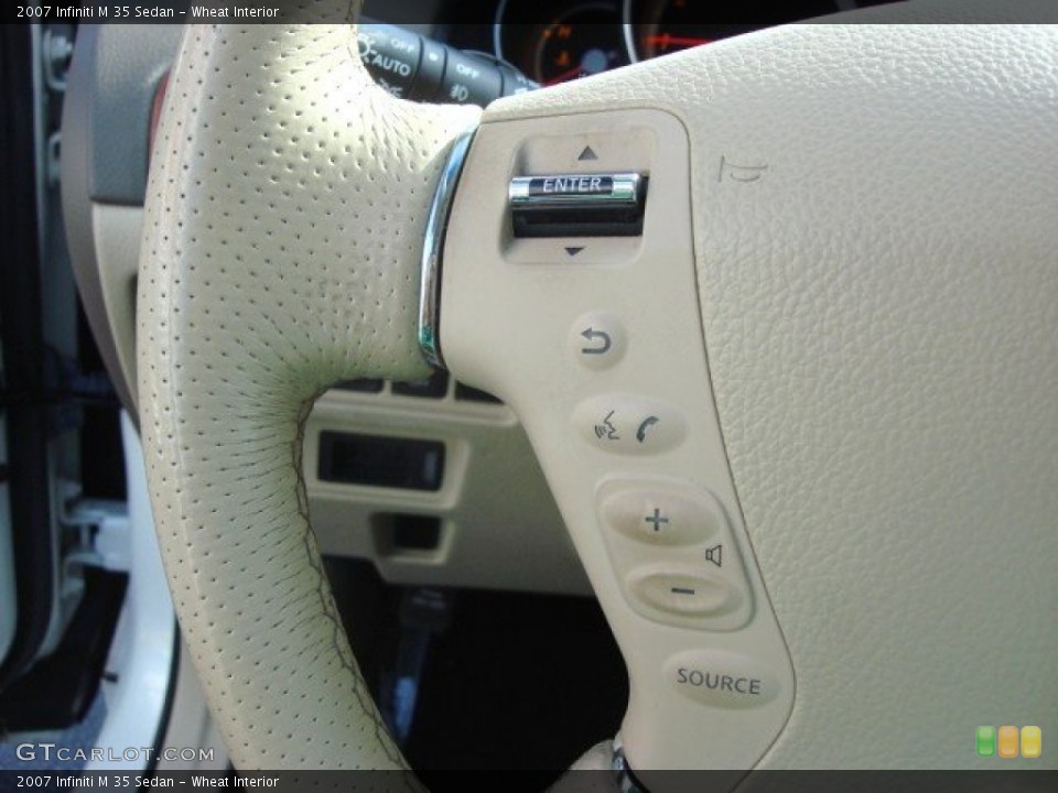 Wheat Interior Controls for the 2007 Infiniti M 35 Sedan #60251603