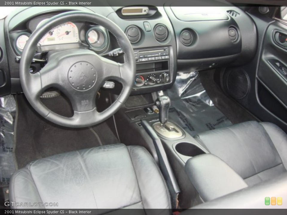Black Interior Dashboard for the 2001 Mitsubishi Eclipse Spyder GS #60252650