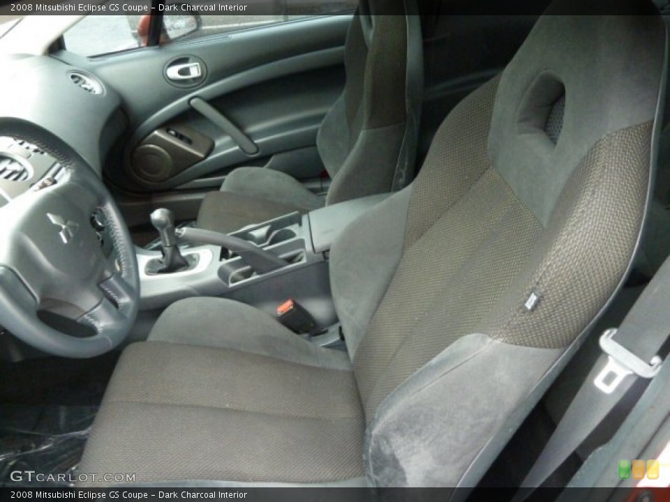 Dark Charcoal Interior Photo for the 2008 Mitsubishi Eclipse GS Coupe #60255693
