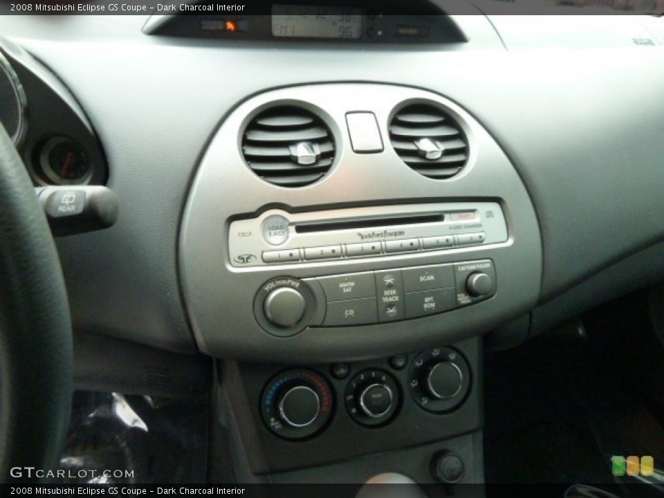 Dark Charcoal Interior Controls for the 2008 Mitsubishi Eclipse GS Coupe #60255749