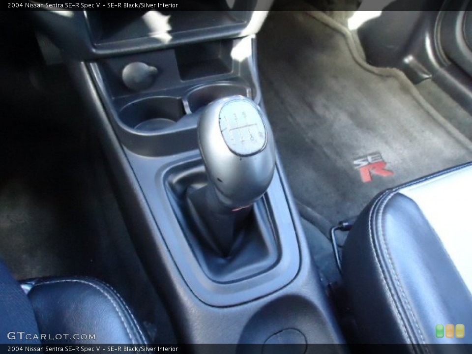 SE-R Black/Silver Interior Transmission for the 2004 Nissan Sentra SE-R Spec V #60258422