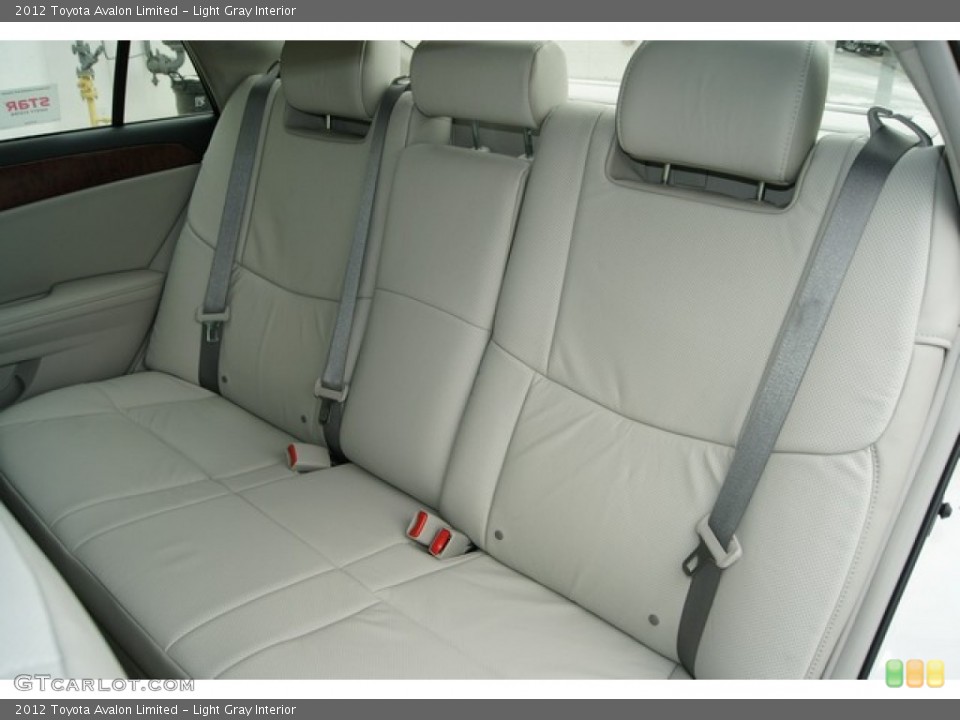 Light Gray Interior Rear Seat for the 2012 Toyota Avalon Limited #60260003