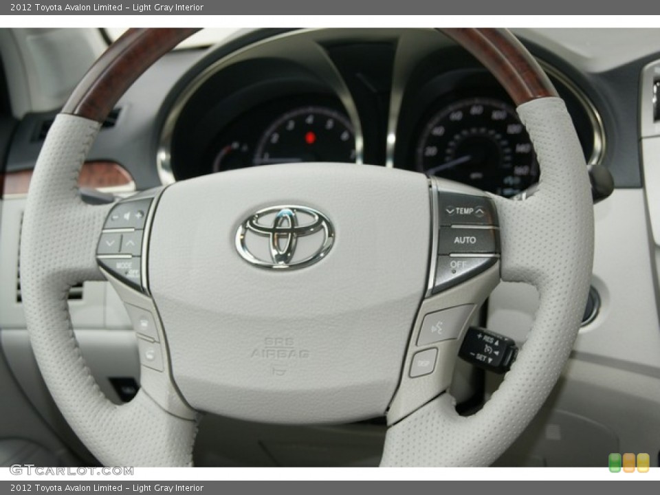 Light Gray Interior Steering Wheel for the 2012 Toyota Avalon Limited #60260036
