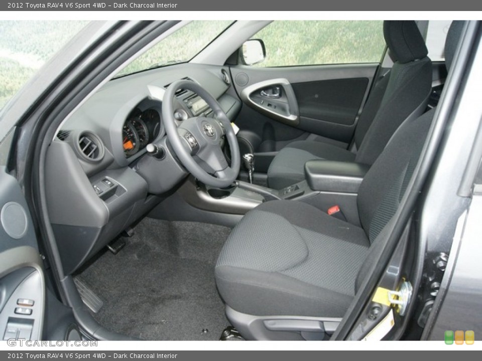 Dark Charcoal Interior Photo for the 2012 Toyota RAV4 V6 Sport 4WD #60260552