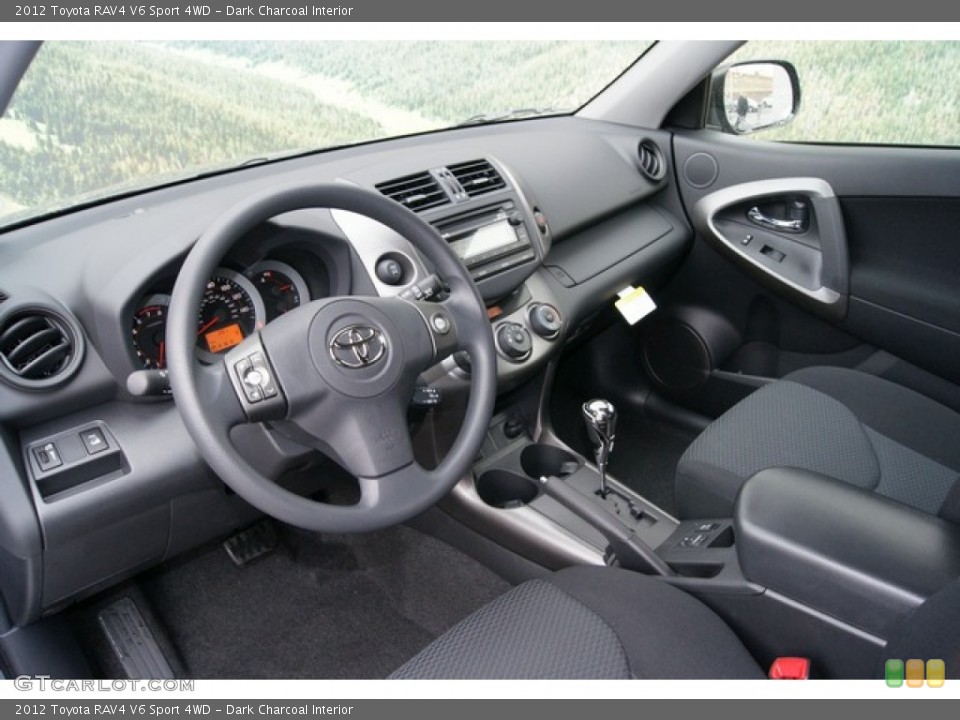 Dark Charcoal Interior Photo for the 2012 Toyota RAV4 V6 Sport 4WD #60260561
