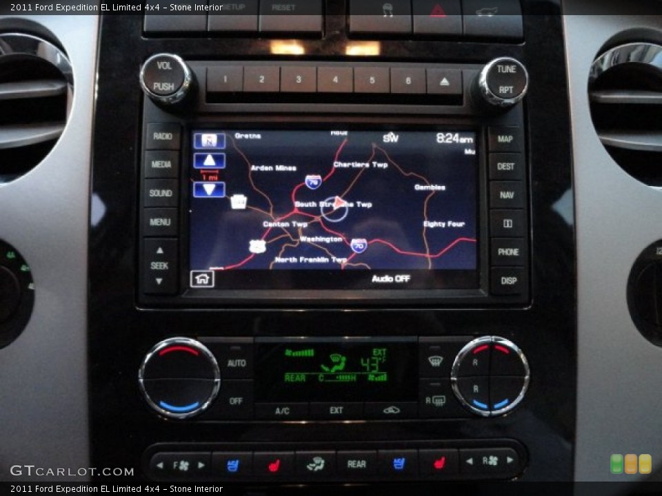 Stone Interior Navigation for the 2011 Ford Expedition EL Limited 4x4 #60262799