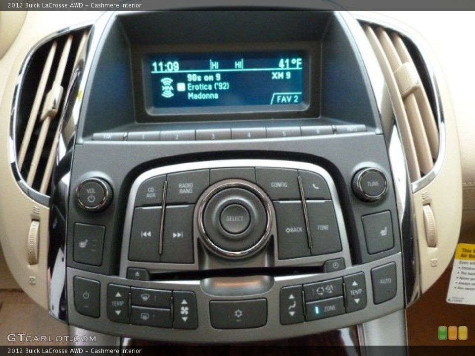 Cashmere Interior Controls for the 2012 Buick LaCrosse AWD #60263135