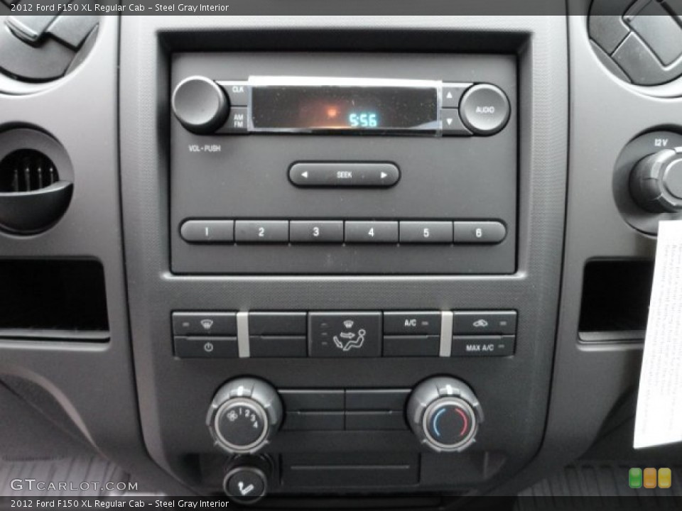 Steel Gray Interior Audio System for the 2012 Ford F150 XL Regular Cab #60264029