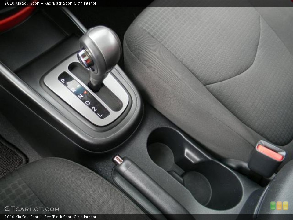 Red/Black Sport Cloth Interior Transmission for the 2010 Kia Soul Sport #60264116