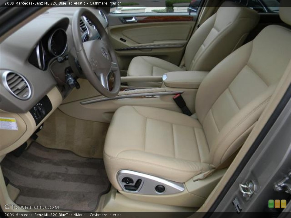 Cashmere Interior Front Seat for the 2009 Mercedes-Benz ML 320 BlueTec 4Matic #60264344