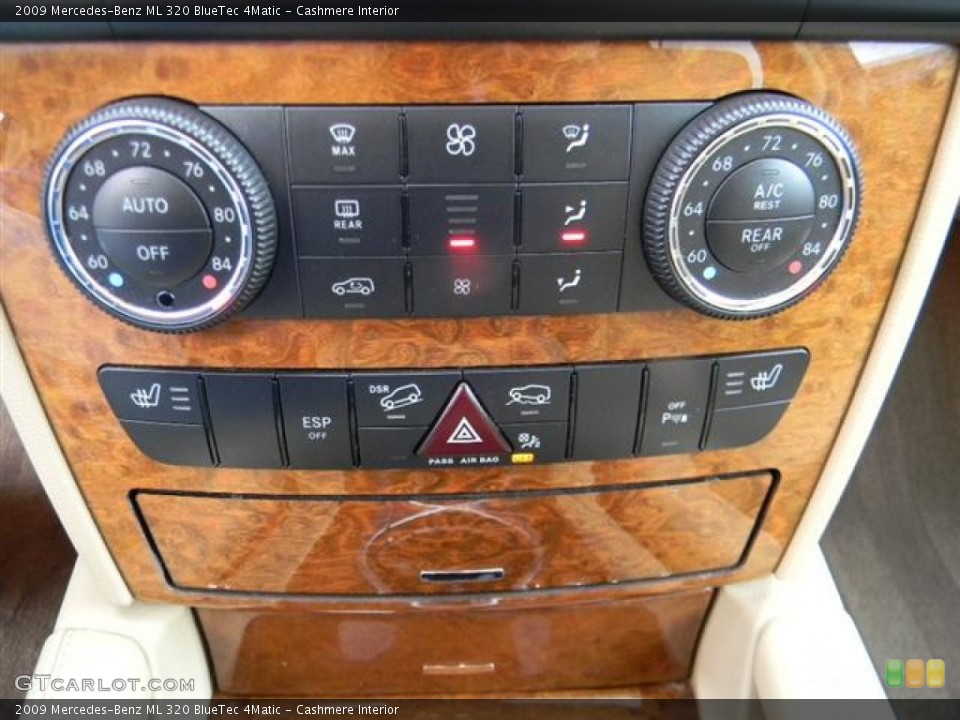 Cashmere Interior Controls for the 2009 Mercedes-Benz ML 320 BlueTec 4Matic #60264385