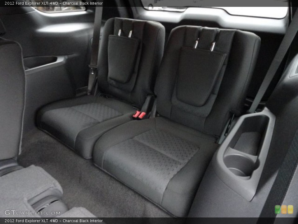 Charcoal Black Interior Rear Seat for the 2012 Ford Explorer XLT 4WD #60264667