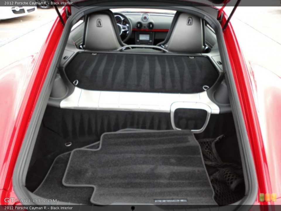 Black Interior Trunk for the 2012 Porsche Cayman R #60267020