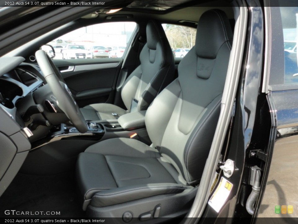Black/Black Interior Photo for the 2012 Audi S4 3.0T quattro Sedan #60267539