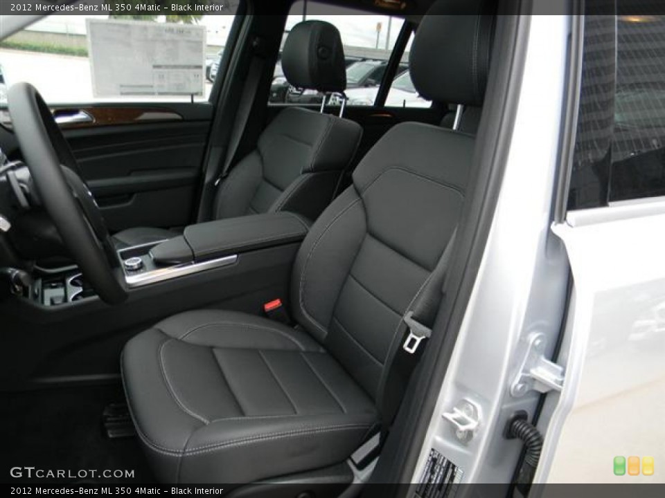 Black Interior Photo for the 2012 Mercedes-Benz ML 350 4Matic #60267581