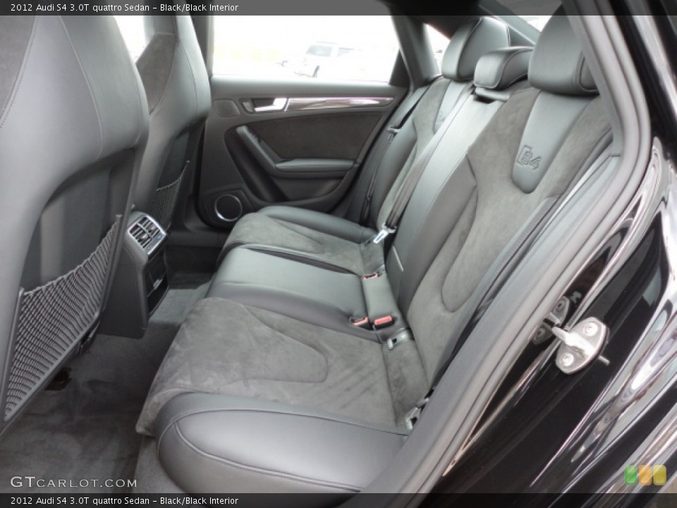 Black/Black Interior Photo for the 2012 Audi S4 3.0T quattro Sedan #60267620