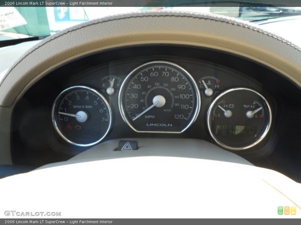 Light Parchment Interior Gauges for the 2006 Lincoln Mark LT SuperCrew #60270872