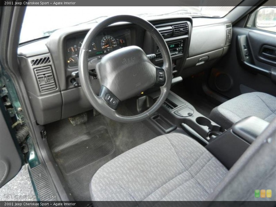 Agate Interior Photo for the 2001 Jeep Cherokee Sport #60272527