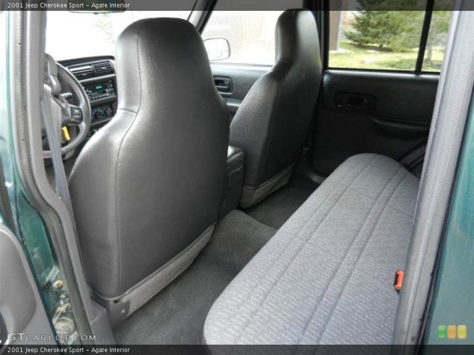 Agate Interior Rear Seat for the 2001 Jeep Cherokee Sport #60272562