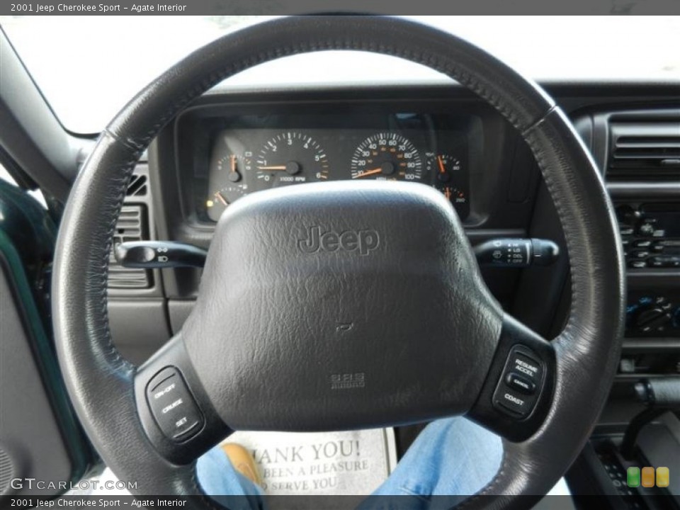 Agate Interior Steering Wheel for the 2001 Jeep Cherokee Sport #60272624