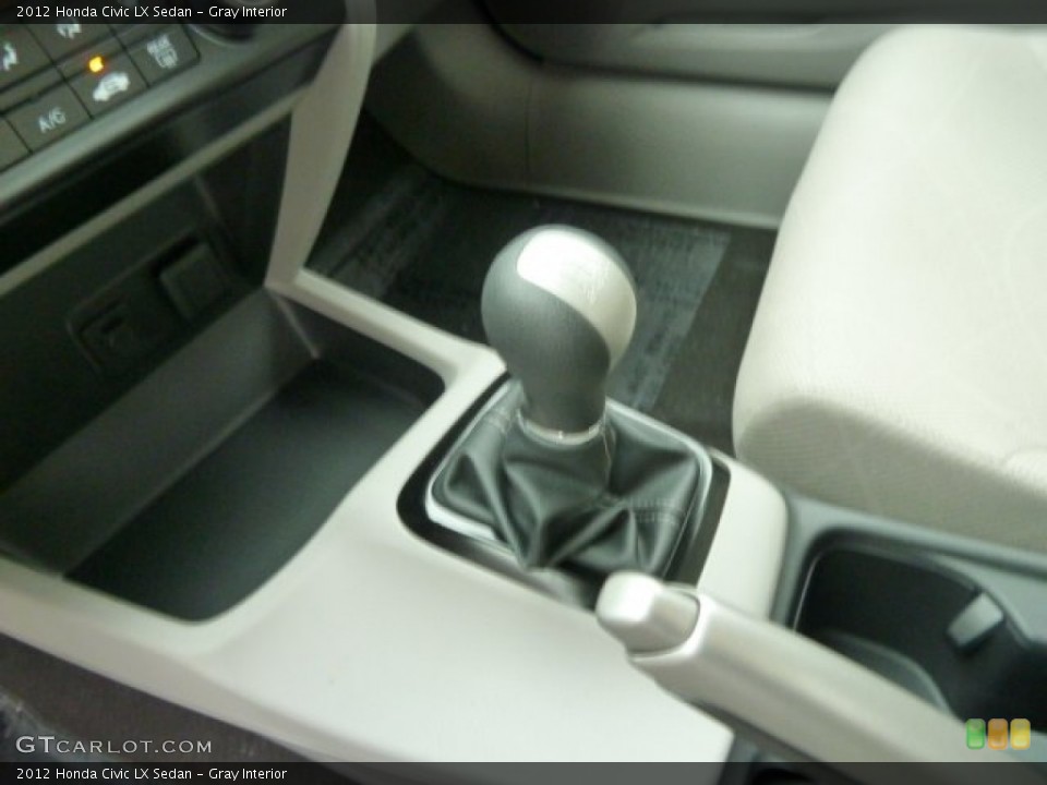 Gray Interior Transmission for the 2012 Honda Civic LX Sedan #60277019