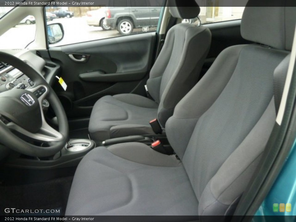 Gray Interior Photo for the 2012 Honda Fit  #60277445